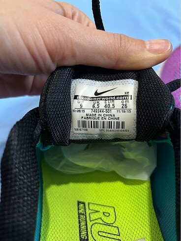 39 Beden mor Renk Nike Pegasus 32