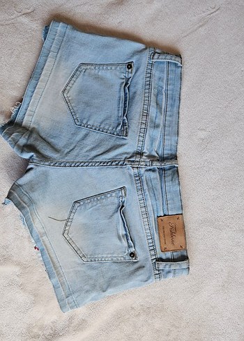 Bershka dusuk bel mini kot sort cherry