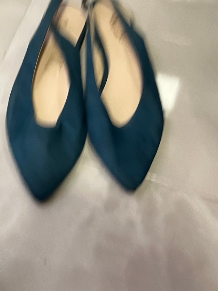 Kadın Mavi Dolgu Topuklu Sandalet - Görsel 2