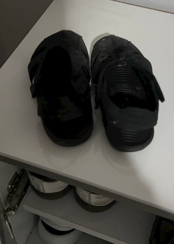 Siyah Erkek Çocuk Cırt Cırtlı Kauçuk Terlik - Görsel 2