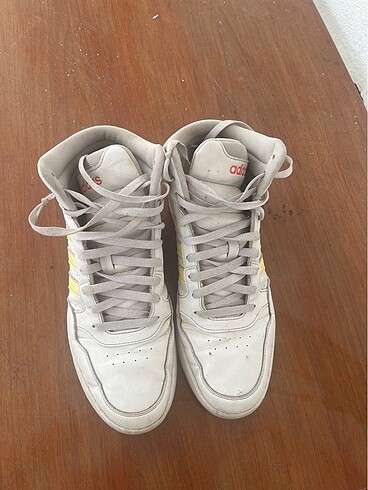 44 Beden beyaz Renk Adidas Hoops 3.0 mid