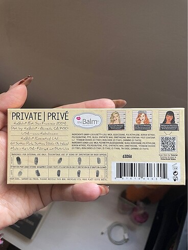 Beden Renk The Balm The Manizer Sisters Aydınlatıcı Paleti