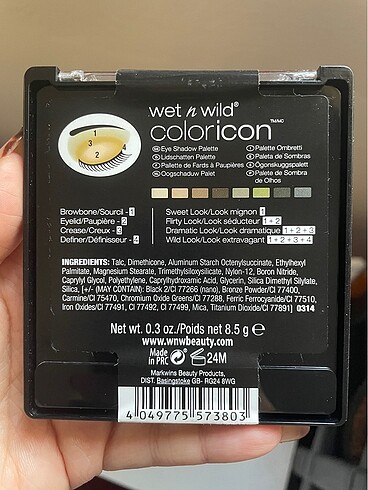 Beden Renk Wet n Wild Comfort Zone Far Paleti