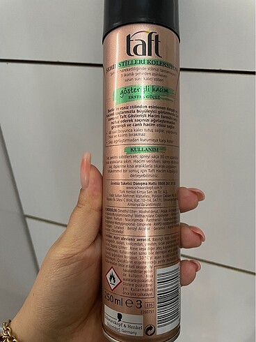 Schwarzkopf Taft Saç Spreyi - Görsel 3