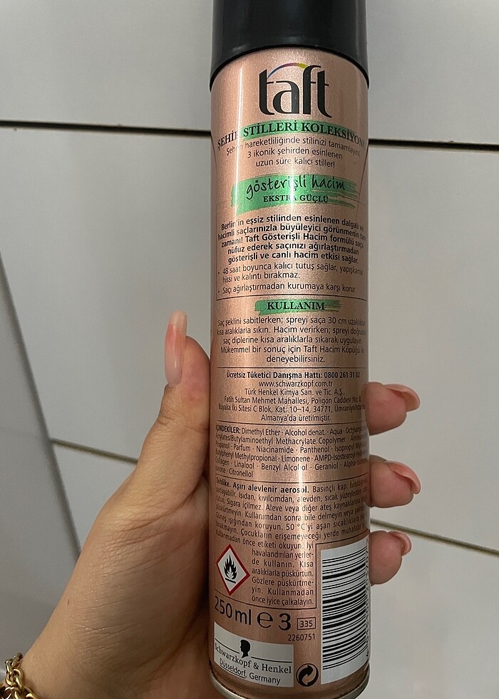 Schwarzkopf Taft Saç Spreyi - Görsel 3