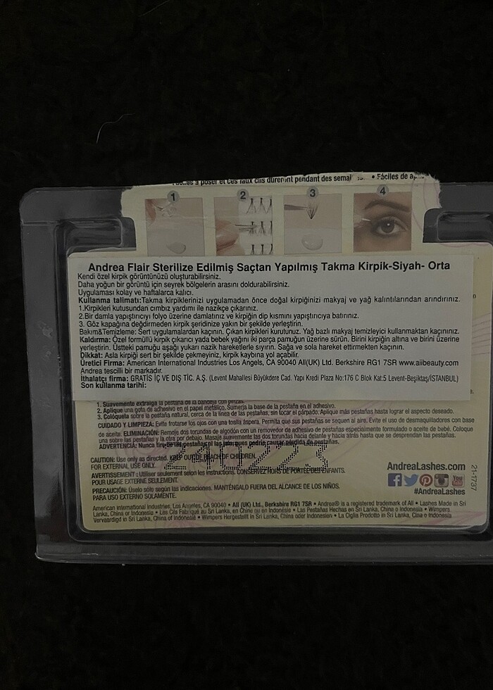 Andrea 56?lı Takma Kirpik - Görsel 3