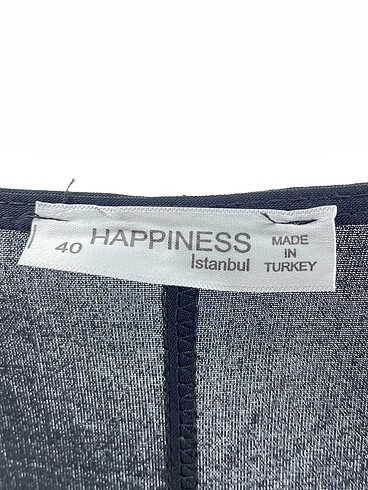 40 Beden siyah Renk Happiness Uzun Tulum %70 İndirimli.