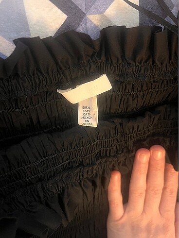 xs Beden siyah Renk H&M marka elbise hiç giyilmedi