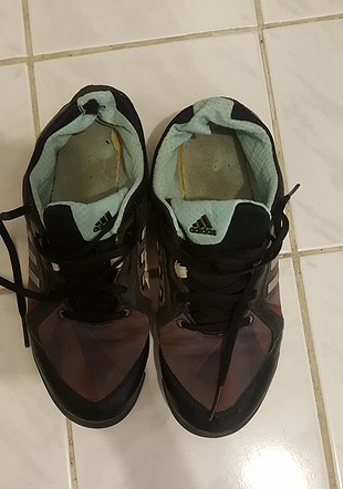 38 Beden siyah Renk Adidas spor ayakkabı