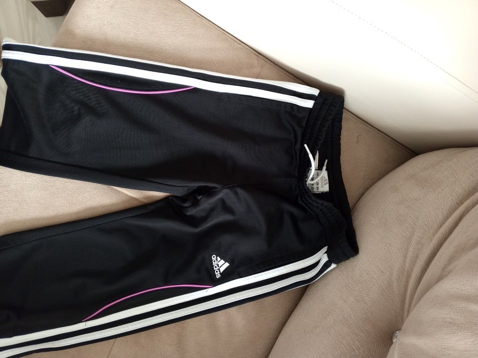 Erkek Siyah Adidas Sweatpant - Görsel 2