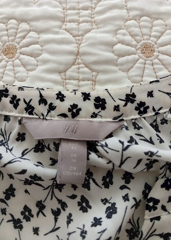 Bohem Kısa Kollu V Yaka Hamile Bluzu - Görsel 6