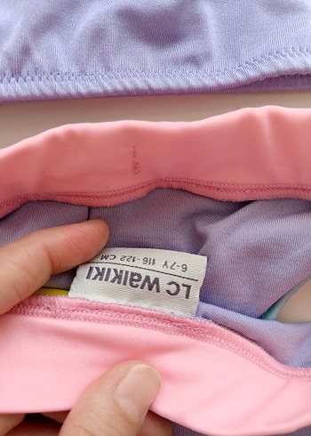 Kız Çocuk Mor Pop Culture Bikini - Görsel 3