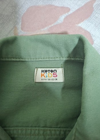 Düğmeli Yeşil Kadın Kot Ceket - Görsel 2