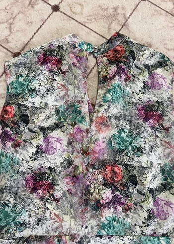 Bohem Tarz Mini Kolsuz şort tülüm - Görsel 9