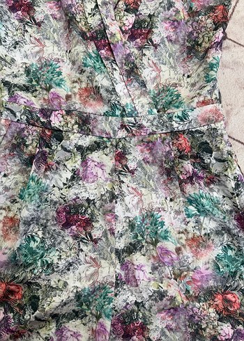 Bohem Tarz Mini Kolsuz şort tülüm - Görsel 2