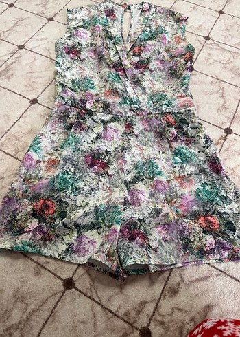 Bohem Tarz Mini Kolsuz şort tülüm - Görsel 4