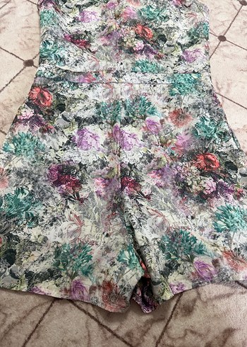 Bohem Tarz Mini Kolsuz şort tülüm - Görsel 7