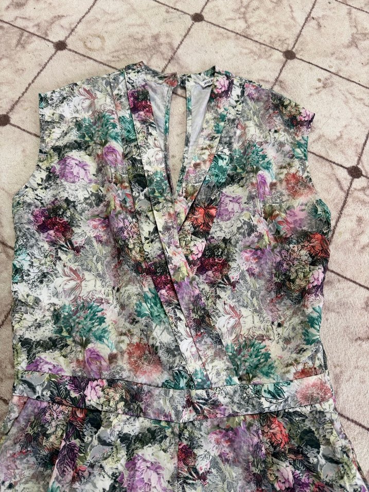 Bohem Tarz Mini Kolsuz şort tülüm - Görsel 3