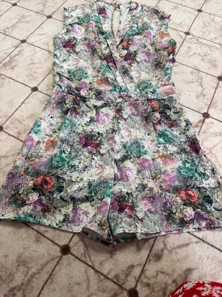 Bohem Tarz Mini Kolsuz şort tülüm - Görsel 4