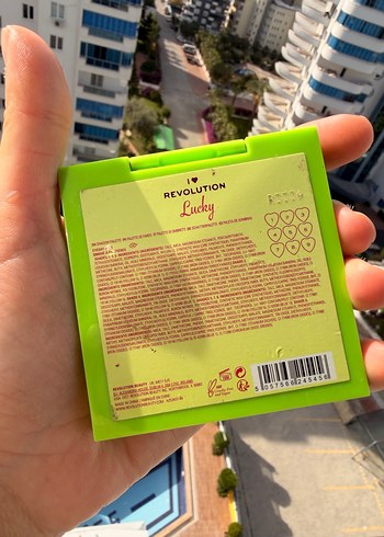 Renkli Kalp Şekilli Göz Farı Paleti - Görsel 4