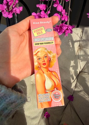 Kiss beauty Saç ve vücut makyaj simli parlaticisi - Görsel 7