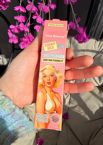 Kiss beauty Saç ve vücut makyaj simli parlaticisi - Görsel 4