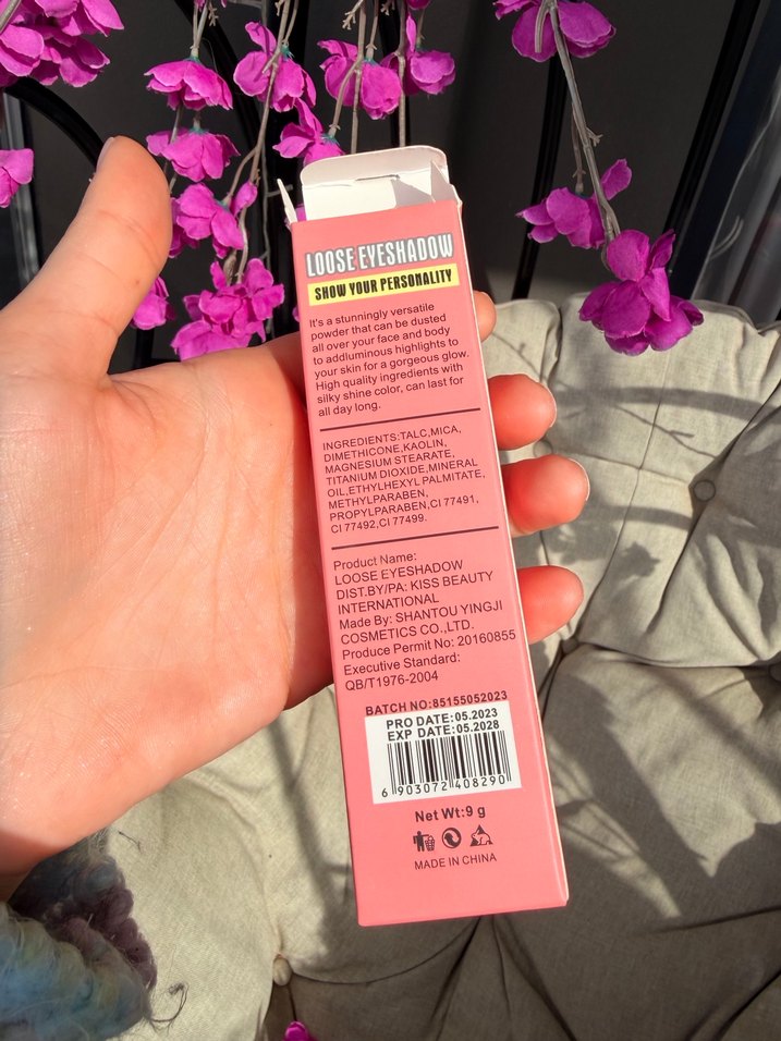 Kiss beauty Saç ve vücut makyaj simli parlaticisi - Görsel 5