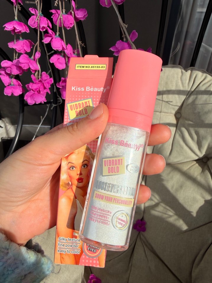 Kiss beauty Saç ve vücut makyaj simli parlaticisi - Görsel 3