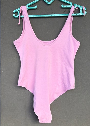 Pembe Unicorn Baskılı kadin body - Görsel 3