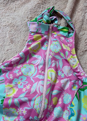 Çiçek desenli mayo - Görsel 3