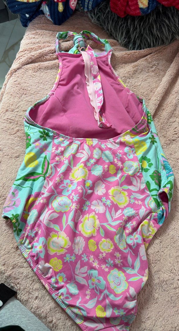 Çiçek desenli mayo - Görsel 4