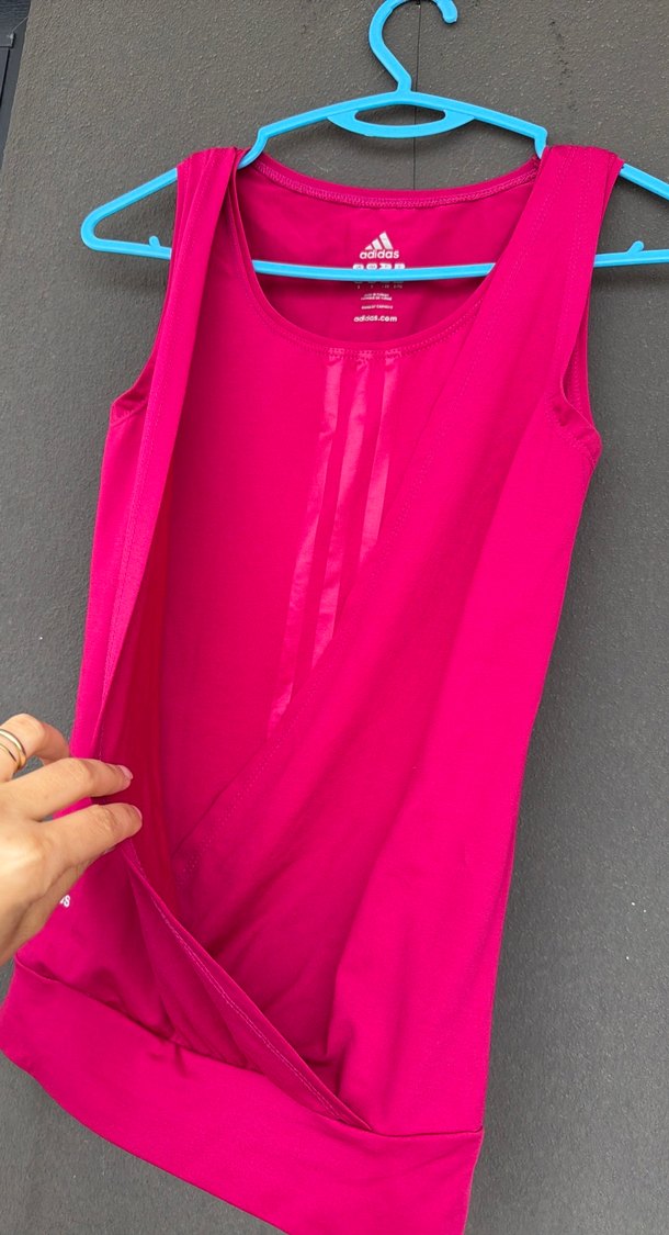 Adidas Pembe Drapeli Atlet - Görsel 4