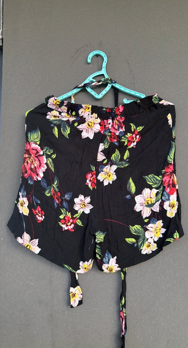 Çiçek Desenli Bohem kısa Şort - Görsel 2