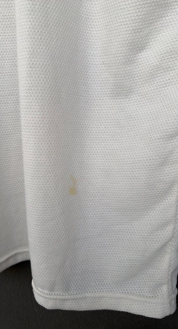 Erkek Beyaz Kısa Kollu Polo Yaka Tişört - Görsel 5