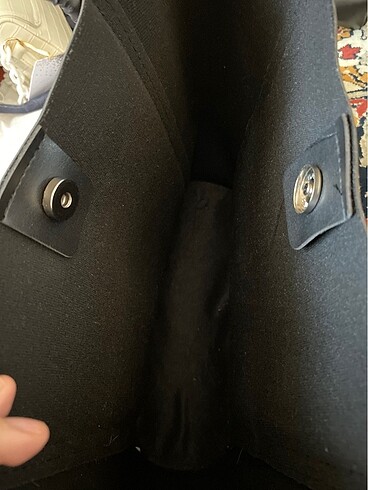 Zara Siyah sıfır omuz çantası