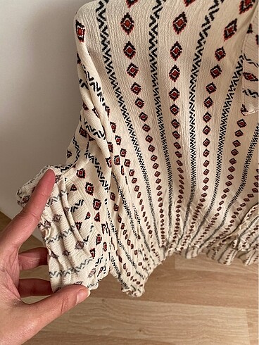s Beden ten rengi Renk Bsl Fashion Kısa Kollu Gömlek