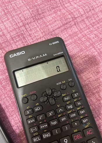 Casio Casio fx-82MS Hesap Makinesi Siyah