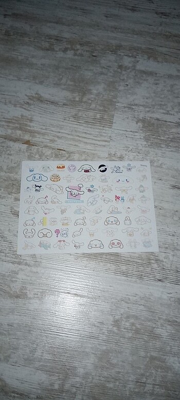 Cinnamoroll sticker 1 tane