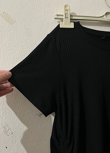 xl Beden Yandan büzmeli elbise