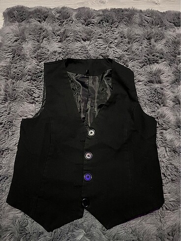 Zara SIYAH YELEK 36 BEDEN