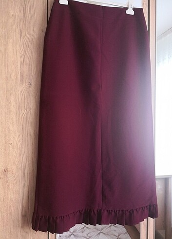 Zara #Bordo #Etek #zarif