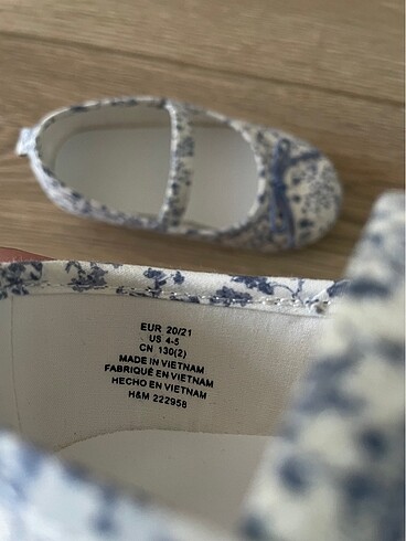 20 Beden çeşitli Renk H&M kız çocuk babet