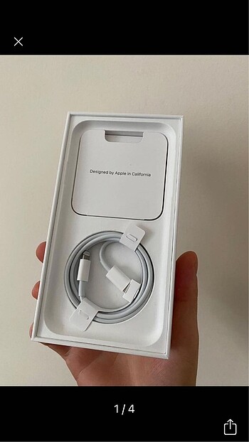 Orjinal iphone şarj kablosu type-c