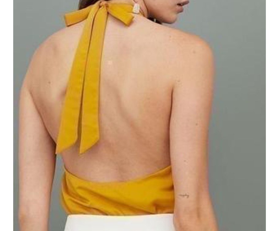 Sarı Kolsuz üst - Görsel 2