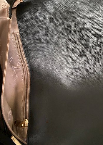 Siyah Deri Kadın Çanta - Görsel 2