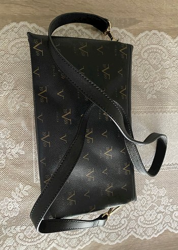 Siyah Deri Kadın Çanta - Görsel 3