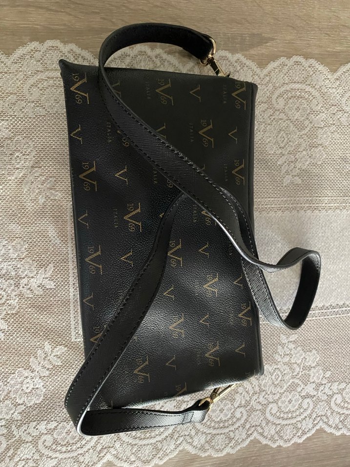 Siyah Deri Kadın Çanta - Görsel 3