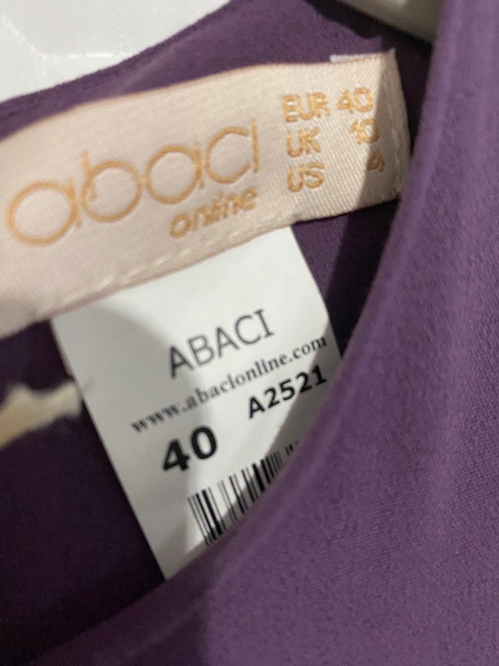 Kadın Mor Uzun Kollu Pilili Uzun Elbise - Görsel 5