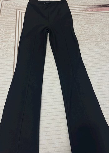 Siyah Kadın Ofis Kumaş Pantolon - Görsel 2