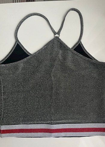 Siyah Mini Streetwear Bralet - Görsel 3